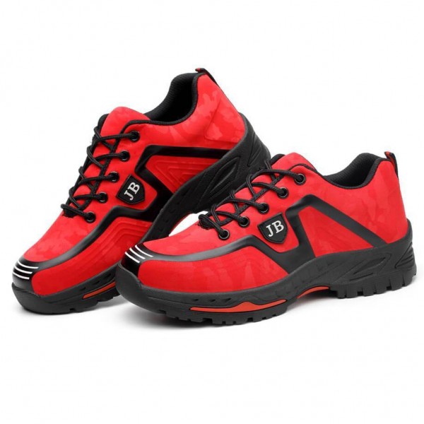 Indestructible Shoes Work Safety Shoes Puncture-Protective Footwear Jailbreak Red